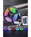 Led Işık 5 Metre Şerit Led RGB Işıklı