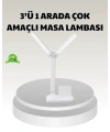 LED Işıklı Masa Lambası – Göz Yormayan, Kısılabilir ve Esnek Başlıklı