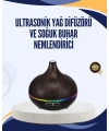 LED Işıklı Sessiz Çalışan Soğuk Buhar Nemlendirici