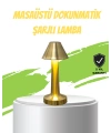 LED Masa Lambası 3 Renk Ayarlı Şarjlı Kablosuz Modern Tasarım