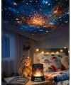LED Yıldız Projeksiyon Lambası Romantik Oda Atmosfer Işığı