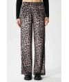 Leopar desen pantolon
