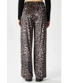 Leopar desen pantolon
