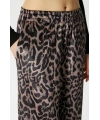 Leopar desen pantolon