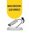 Macbook Pro/air Uyumlu USB Type-C 8 In 1 Hub Dönüştürücü Çevirici Çoklayıcı USB Hdmı Micro Sd 8 Girişli