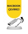 Macbook Pro/air Uyumlu USB Type-C 8 In 1 Hub Dönüştürücü Çevirici Çoklayıcı USB Hdmı Micro Sd 8 Girişli