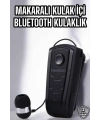 Makaralı Bluetooth Kulaklık Çağrı Cevaplama Kablolu Uzun Pil Ömrü