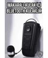 Makaralı Bluetooth Kulaklık Çağrı Cevaplama Kablolu Uzun Pil Ömrü