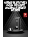 Makaralı Bluetooth Kulaklık Telefon Uyumlu Makaralı TF Kart Girişli Güç Göstergeli