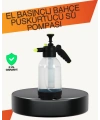 Manuel Köpük Üreten Basınçlı Sprey Şişesi 2L Temizlik ve Oto Yıkama
