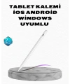 Manyetik Dokunmatik Kalem – Bluetooth Gerektirmeyen, Type-C Şarjlı, iPad ve Android Uyumlu Hassas Stylus