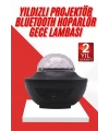 Masa ve Gece Lambası Renkli Projektör Işıklı Disko Topu Bluetooth Hoparlör