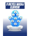 Masaj Aleti El Şeklinde Omuz Bacak Bilyeli Masaj Eldiveni El Şekilli
