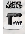 Masaj Tabancası 24v Type-c Hızlı Şarj Girişli Masaj Aleti Uzun Ömürlü