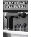 Masaj Tabancası 4 Başlıklı Kas ve Vücut Ağrıları İçin Şarjlı Darbeli