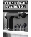 Masaj Tabancası 4 Başlıklı Kas ve Vücut Ağrıları İçin Şarjlı Darbeli