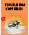 Mat Renk Topuzlu Kapı Kilidi – Giriş Tipi