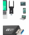 Mbps Wifi Alıcı Kablosuz Wifi Adaptörü Çift Band Çift Antenli