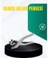 Metal Gövdeli Ayarlanabilir Deri Delme Pensesi 2.5–5 mm Delik Açma Aracı
