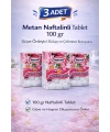 Metan Naftalinli Tablet 100 gr Güve Önleyici Dolap ve Çekmece Koruyucu 3 Adet