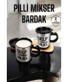 Mikser Kupa Yazılı Mug Bardak Karıştırma Özelliği