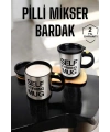 Mikser Kupa Yazılı Mug Bardak Karıştırma Özelliği