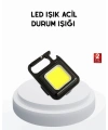 Mini 800 Lümen LED El Feneri – USB Şarjlı, 3 Kademeli Işık, Şişe Açacaklı Taşınabilir Tasarım