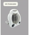 Mini Elektrikli Isıtıcı – 2000W Güç, Fanlı Isıtma, 3 Isı Modu