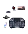 Mini Klavye  Pc Playstation Ledli Mouse Rgb Mouse Bluetooth Usb