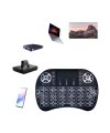 Mini Klavye  Pc Playstation Ledli Mouse Rgb Mouse Bluetooth Usb