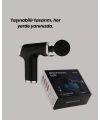 Mini Masaj Tabancası 4 Başlık 6 Hız Ayarlı