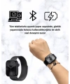 Mini Series 10 Akıllı Saat | 3 Kordon + Bileklik Hediyeli, Tüm Telefonlarla Uyumlu