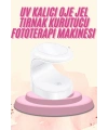 Mini Taşınabilir Kalıcı Oje Jel Tırnak Kurutucu Fototerapi Makinesi