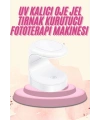 Mini Taşınabilir Kalıcı Oje Jel Tırnak Kurutucu Fototerapi Makinesi