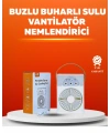 Mini USB Klima Fan | 3 Kademeli Spreyli Hava Soğutucu, Taşınabilir