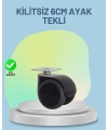 Mobilya Tekerleği 6 cm Kilitsiz Tekli Satış
