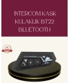 Motosiklet Sürüşleri İçin BT22 Kask Bluetooth Kulaklık Mikrofonlu