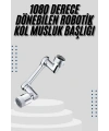 Mutfak Musluk Başlığı 1080 Derece Dönebilir Oynar Başlıklı Musluk Aparatı