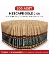Nescafe Gold 2 Gr 100 Adet Tek İçimlik Stick Çözünebilir Granül Kahve Ekonomik Toplu Paket