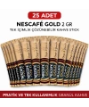 Nescafe Gold 2 Gr 25 Adet Tek İçimlik Stick Çözünebilir Granül Kahve Paket