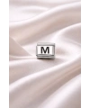 Nomination Uyumlu M Harf Charm | Çelik Bileklik Aksesuarı | Kişiye Özel Harf Modülü | Minimal & Şık