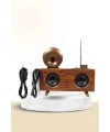 Nostaljik Radyo Bluetooth Bağlantılı Şarjlı Yüksek Ses Kaliteli