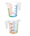 Ölçü Kabı Dereceli Renkli 1000 ML + 300 ML Set