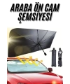 Ön Cam Güneşlik Şemsiye Tüm Araçlar İçin Araba Katlanabilir Güneşlik