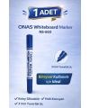 ONAS Whiteboard Marker NS-603 Mavi Tahta Kalemi 3 mm Yuvarlak Uç 1 Adet