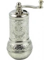 Osmanlı Motifli Kahve ve Baharat Değirmeni Gümüş