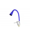 Oynar Başlıklı Çelik Spiral Üzeri Silikon Kaplama Musluk Başlığı Kobra Fonksiyonlu Musluk - Mavi
