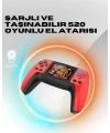 P5 Mini Retro Oyun Konsolu – Tak-Çalıştır, 520 Hazır Oyun, Portatif Kullanım