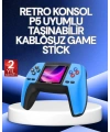 P5 Retro GamePad | 520 Klasik Oyunlu Mini Oyun Konsolu