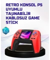 P5 Retro Oyun Konsolu | Ergonomik Tasarım, Taşınabilir